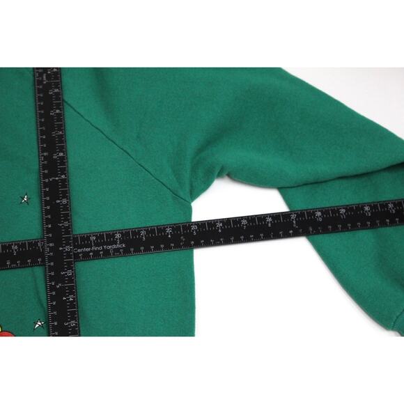 Vintage Looney Tunes Taz Christmas Sweatshirt XL - Picture 6 of 7